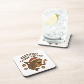 Gecertificeerde Cookie-Cutter Grappige Kersthaai P Bier Onderzetter (Rechterzijde)