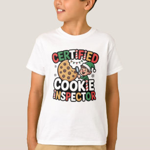 Gecertificeerde Cookie Inspector Family T-shirt