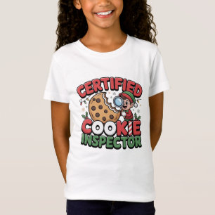 Gecertificeerde Cookie Inspector Family T-shirt