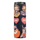 Gecertificeerde Cool Dad Thermosbeker (Achterkant)