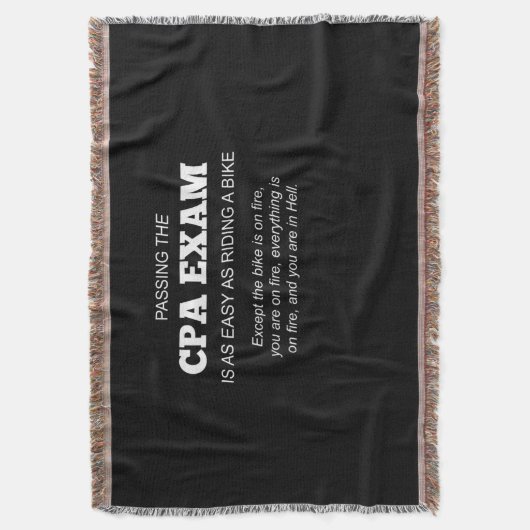 Gecertificeerde CPA-examencode Deken (Voorkant Verticaal)