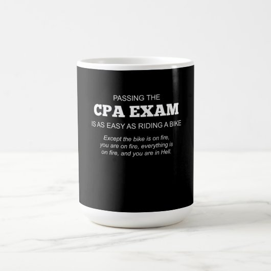 Gecertificeerde CPA-examencode Koffiemok (Center)