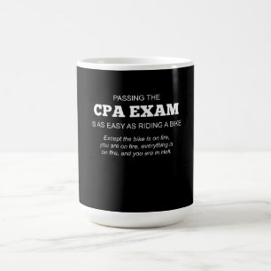 Gecertificeerde CPA-examencode Koffiemok