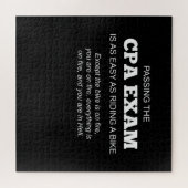 Gecertificeerde CPA-examencode Legpuzzel (Horizontaal)