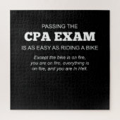 Gecertificeerde CPA-examencode Legpuzzel (Verticaal)