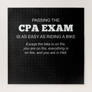 Gecertificeerde CPA-examencode Legpuzzel