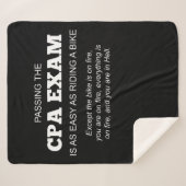 Gecertificeerde CPA-examencode Sherpa Deken (Voorkant (horizontaal))