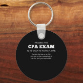 Gecertificeerde CPA-examencode Sleutelhanger (Voorkant)