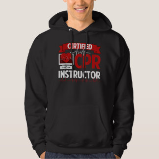 Gecertificeerde CPR-instructeur Opleiding en onder Hoodie
