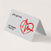 Gecertificeerde CPR Instructor Custom QR Visitekaartje (Voorkant)