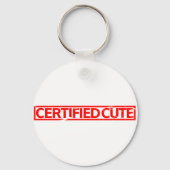 Gecertificeerde Cute Stempel Sleutelhanger (Achterkant)