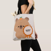 Gecertificeerde Delulu Capybara Tote Bag (Dichtbij)