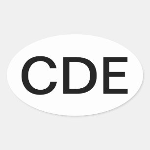 Gecertificeerde diabetes ovale sticker