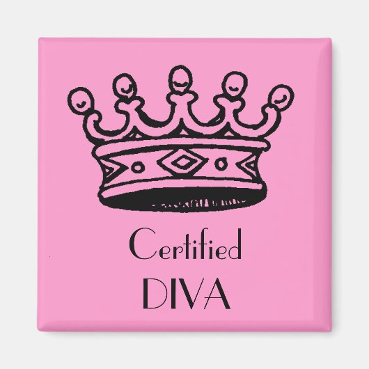 Gecertificeerde DIVA magneet (Voorkant)