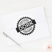 Gecertificeerde Dork Sticker (Envelop)