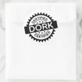 Gecertificeerde Dork Sticker (Tas)