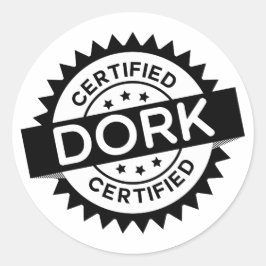 Gecertificeerde Dork Sticker
