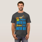 Gecertificeerde Dumpster Diver Premium T-shirt (Voorkant volledig)