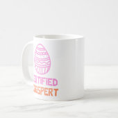 Gecertificeerde EierExpert Pasen Klassieke Mok (Voorkant links)