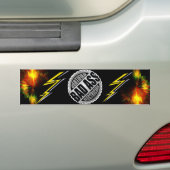 Gecertificeerde elektricien bumpersticker (Op auto)