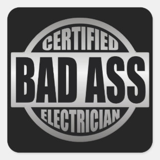 Gecertificeerde elektriciens sticker