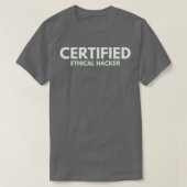Gecertificeerde Ethische Hacker T-shirt (Design voorkant)