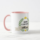  gecertificeerde fout retro banner mok (Links)