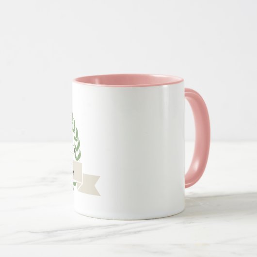  gecertificeerde fout retro banner mok (Voorkant rechts)