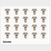 Gecertificeerde Franse Bulldog Burrito Sticker (Vel)