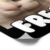 Gecertificeerde Freak Funny Vervloekt Gekke Witte Poster (Hoek)