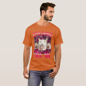 GECERTIFICEERDE FREAK Grappige kattenmeme x 3 raar T-shirt (Voorkant volledig)