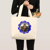 GECERTIFICEERDE GOAT LOVER! GROTE TOTE BAG (Voorkant (product))
