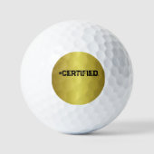 #GECERTIFICEERDE GOLFBALLEN (Voorkant)