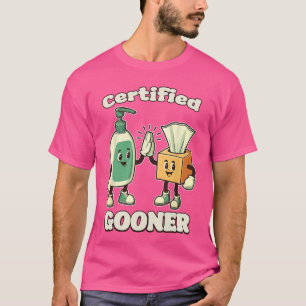 GECERTIFICEERDE GOONER Funny Dank Meme 2025 Italia T-shirt