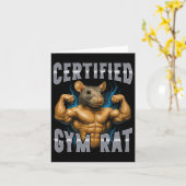 Gecertificeerde Gym Rat Kaart (Gele Bloem)