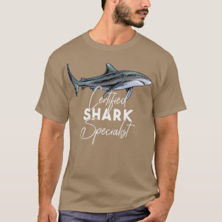 Gecertificeerde haaienspecialist t-shirt