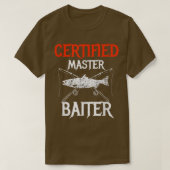 Gecertificeerde hoofdbaiter T-shirt (Design voorkant)