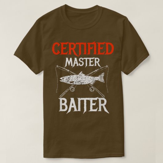 Gecertificeerde hoofdbaiter T-shirt (Design voorkant)