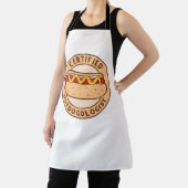 Gecertificeerde Hotdogoloog Funny Hot Hondenliefhe Schort (Insitu)