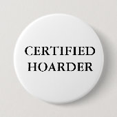 GECERTIFICEERDE HOUDER RONDE BUTTON 7,6 CM (Voorkant)