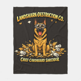 Gecertificeerde Huisdecorateur Ontwerp Duitse Herd Fleece Deken