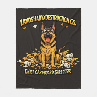 Gecertificeerde Huisdecorateur Ontwerp Duitse Herd Fleece Deken