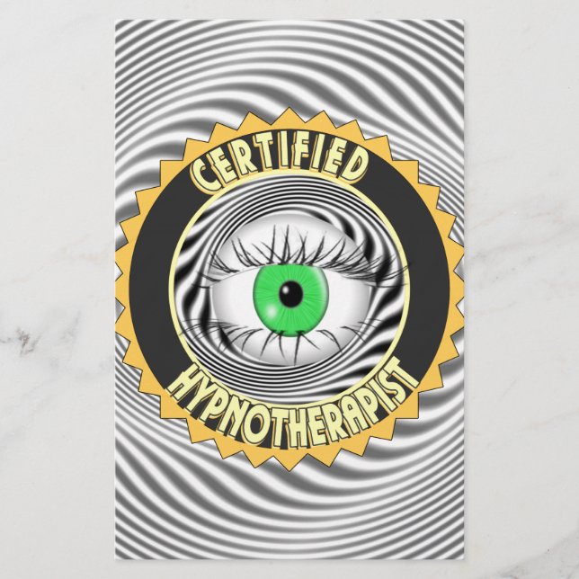 GECERTIFICEERDE HYPNOTHERAPIST LOGO (Voorkant)