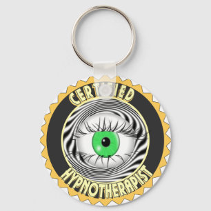 GECERTIFICEERDE HYPNOTHERAPIST LOGO SLEUTELHANGER