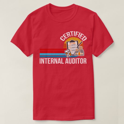 gecertificeerde interne controleur t-shirt (Design voorkant)