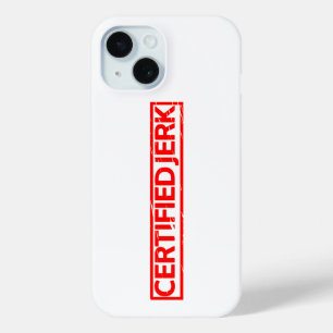 Gecertificeerde Jerk Stamp iPhone 15 Case