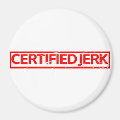 Gecertificeerde Jerk Stamp Magneet (Voorkant)
