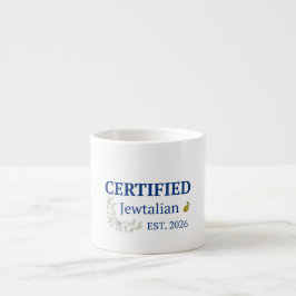 Gecertificeerde Jewtaliaanse espressokop Espresso Kop