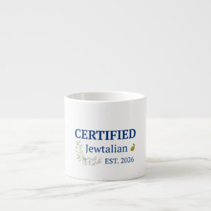 Gecertificeerde Jewtaliaanse espressokop Espresso Kop