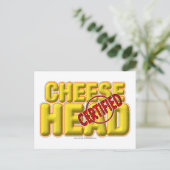 Gecertificeerde kaaskop briefkaart (Staand voorkant)